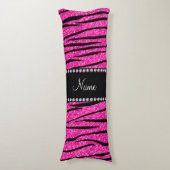 Coussins Longs Rayures au néon nommées faites sur commande de (Devant (Vertical))