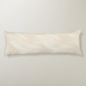Coussins Longs Rayures Crème Bleu de Plage (Dos)