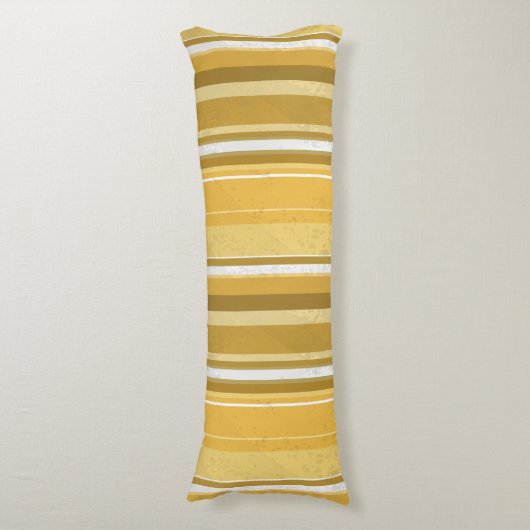 Coussins Longs Rayures Jaune (Devant (Vertical))