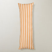 Coussins Longs Rayures orange (Dos (Vertical))