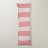 Coussins Longs Rayures roses (Dos (Vertical))