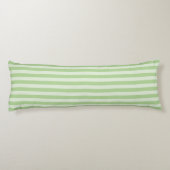 Coussins Longs Rayures Vertes (Dos)