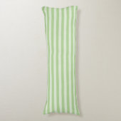 Coussins Longs Rayures Vertes (Devant (Vertical))