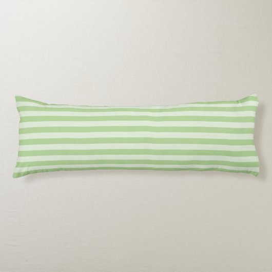 Coussins Longs Rayures Vertes (Devant)