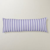 Coussins Longs Rayures violettes (Dos)
