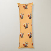 Coussins Longs "Red Fox Kit's Antics" (Dos (Vertical))