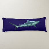 Coussins Longs Reefshark - Conception abstraite - Découpe d'une p (Dos)