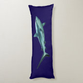 Coussins Longs Reefshark - Conception abstraite - Découpe d'une p (Dos (Vertical))