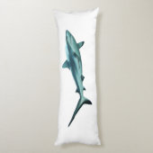 Coussins Longs Reefshark - Conception abstraite - Découpe d'une p (Dos (Vertical))