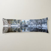Coussins Longs Réflexion d'hiver chez Yosemite (Dos)