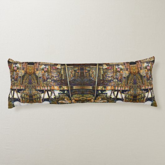 Coussins Longs Rend la créativité plus éclatante (Dos)