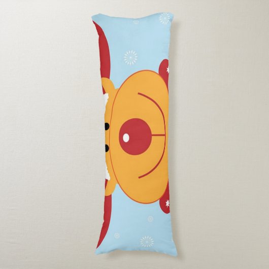 Coussins Longs Rennes de Noël Roudolph (Devant (Vertical))