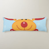 Coussins Longs Rennes de Noël Roudolph (Devant)