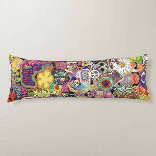 Coussins Longs Restez Hippie