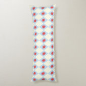 Coussins Longs Retro Funhaus Étoile de Diamant de Cirque (Dos (Vertical))