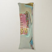 Coussins Longs Retro ice cream popsicle (devant Vertical)