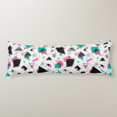 Coussins Longs Retro Memphis Geometric Pattern (Devant)