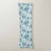 Coussins Longs Rétro motif floral 2 2 (Devant (Vertical))