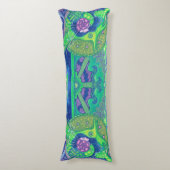 Coussins Longs Rêve de la pleine lune, surréalisme imaginaire sir (devant Vertical)