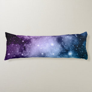 Coussins Longs Rêve de nébuleuse de galaxie Turquoise #2