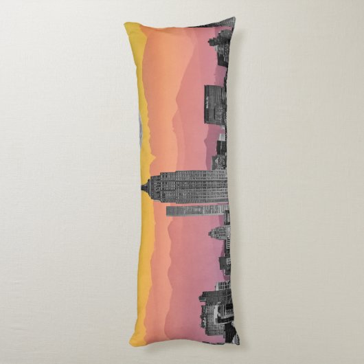 Coussins Longs Rêve de New York (Dos (Vertical))