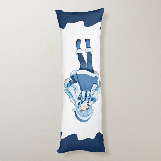 Coussins Longs Rêve neige Anime (Dos (Vertical))