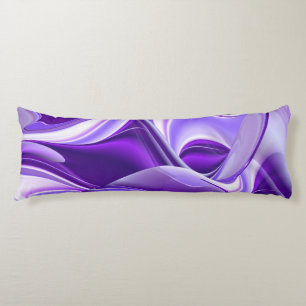 Coussins Longs Rêves arc-en-ciel à fleurs violettes