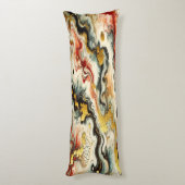 Coussins Longs Rivières dorées (Dos (Vertical))