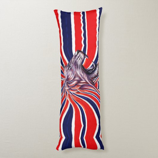 Coussins Longs Roar Majestic (Dos (Vertical))