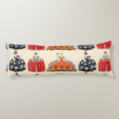 COUSSINS LONGS ROCOCO LADY BEAUTY, MODE COSTUME DECO (Dos)