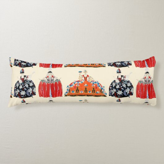 COUSSINS LONGS ROCOCO LADY BEAUTY, MODE COSTUME DECO (Devant)