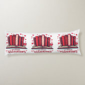 Coussins Longs Romantic Reading Vibes Cozy Valentine Gift (Dos)