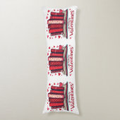 Coussins Longs Romantic Reading Vibes Cozy Valentine Gift (Devant (Vertical))