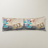 Coussins Longs romantique france voyage paris tour eiffel (Dos)