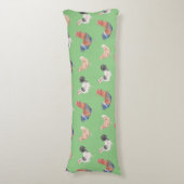 Coussins Longs Rooster With Chickens (Devant (Vertical))
