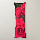 Coussins Longs Rosarium de Red Roses (Dos (Vertical))