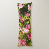 Coussins Longs Rosarium en fleurs (Dos (Vertical))