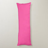 Coussins Longs Rose brillant (couleur solide) (Dos (Vertical))