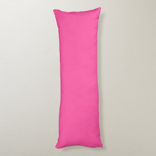 Coussins Longs Rose brillant (couleur solide) (Dos (Vertical))
