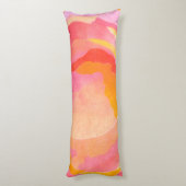 Coussins Longs Rose de chou III (Dos (Vertical))