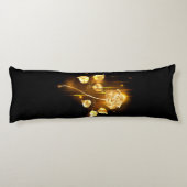 Coussins Longs Rose d'or ( rose d'or ) (Dos)