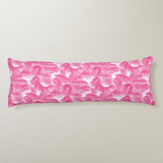 Coussins Longs Rose floral (Dos)