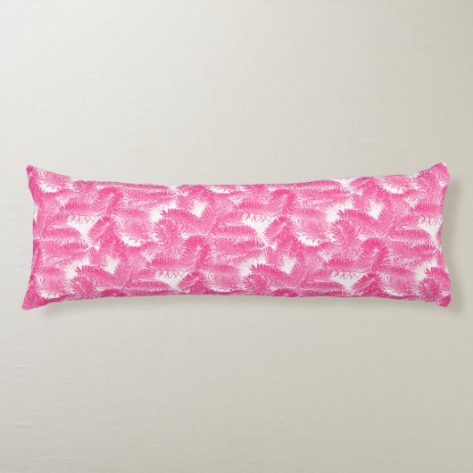 Coussins Longs Rose floral (Devant)