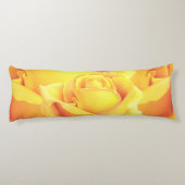 Coussins Longs Rose jaune soleil (Dos)