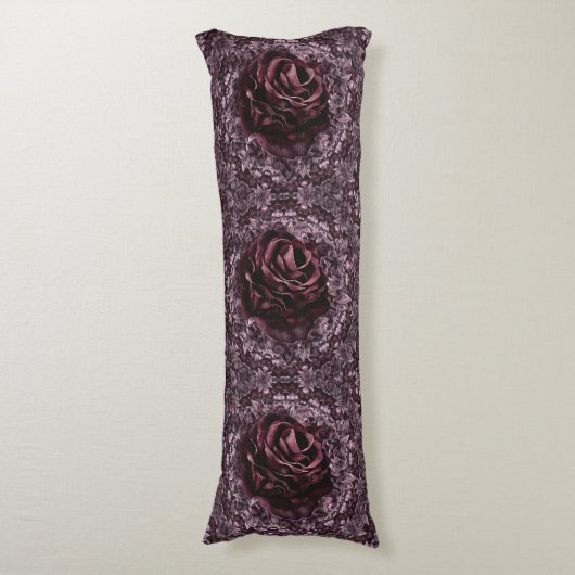 Coussins Longs Rose Mandala (Devant (Vertical))