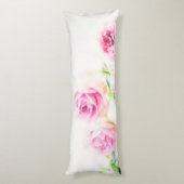 Coussins Longs Rose rose (Dos (Vertical))