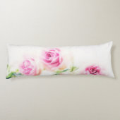 Coussins Longs Rose rose (Dos)