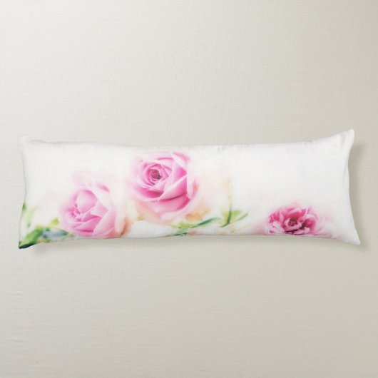 Coussins Longs Rose rose (Dos)