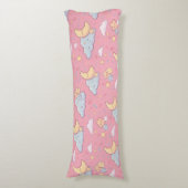 Coussins Longs Rose Temps de Sommeil (Devant (Vertical))