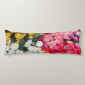 Coussins Longs Roses en vente, San Miguel de Allende, Mexique (Devant)